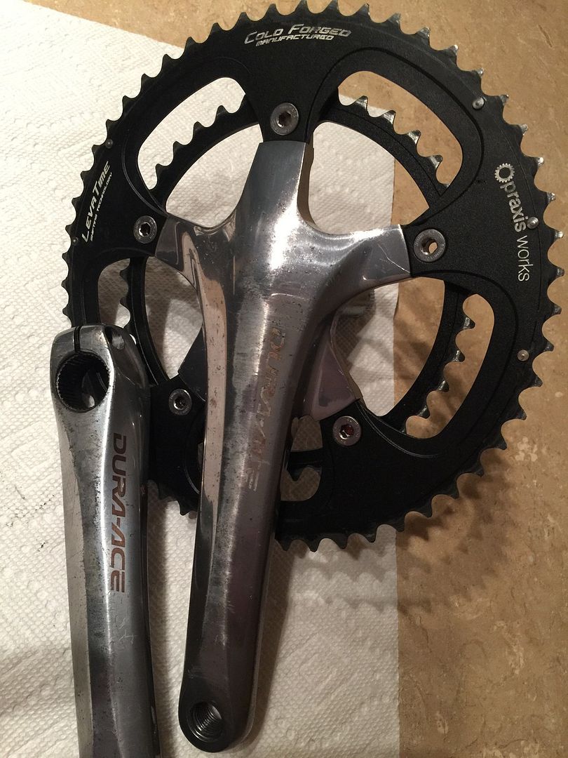 cassette and crankset